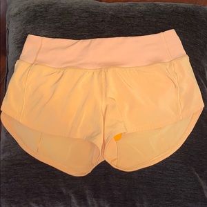 New Lululemon Speed Up Size:2  Color:Orange